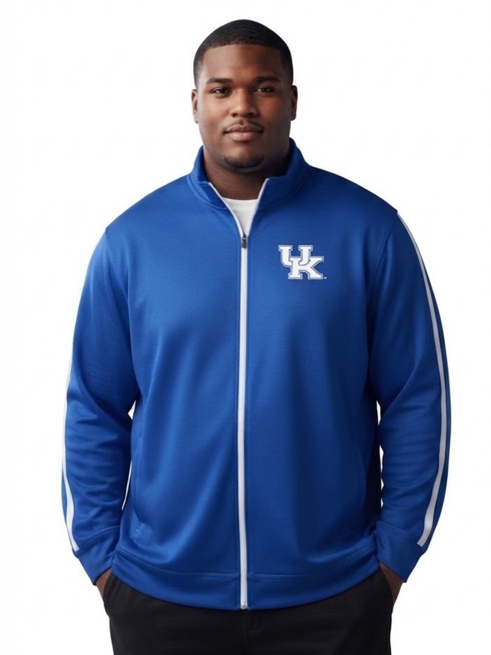 Holloway University of Kentucky Royal Blue Full-Zip Performance Jacket -UK